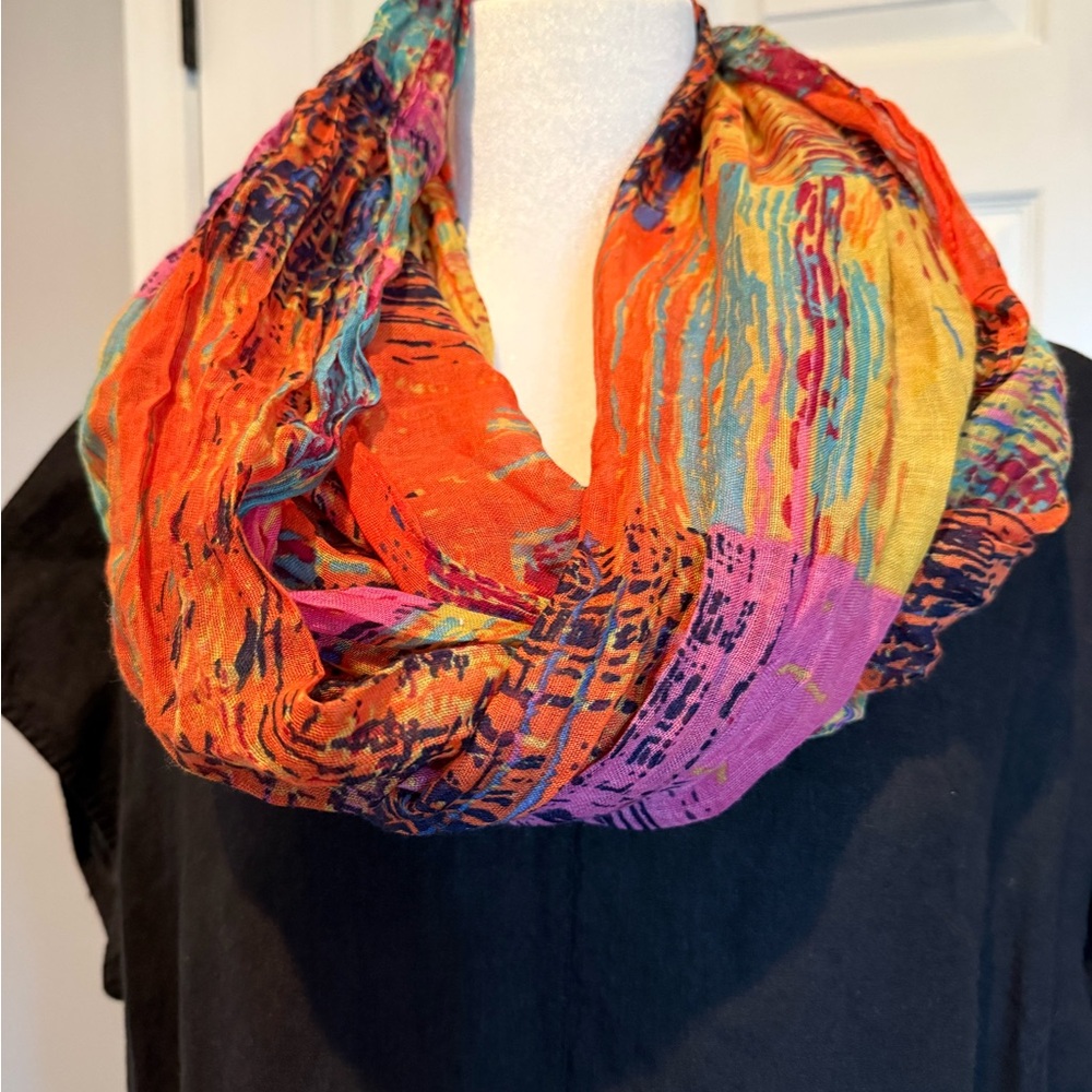 Colorful Abstract Scarf